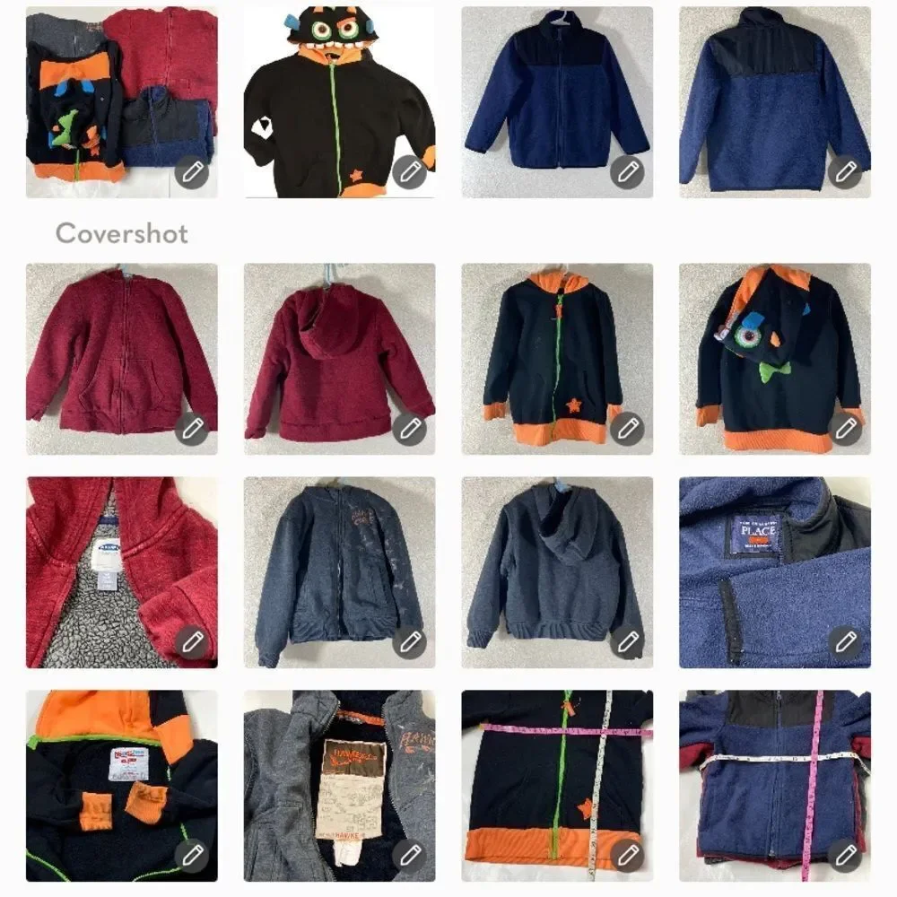 Lot Of 4 Pc Sweater’s Old Navy Boy Sweater Size 6/7 Size Varios